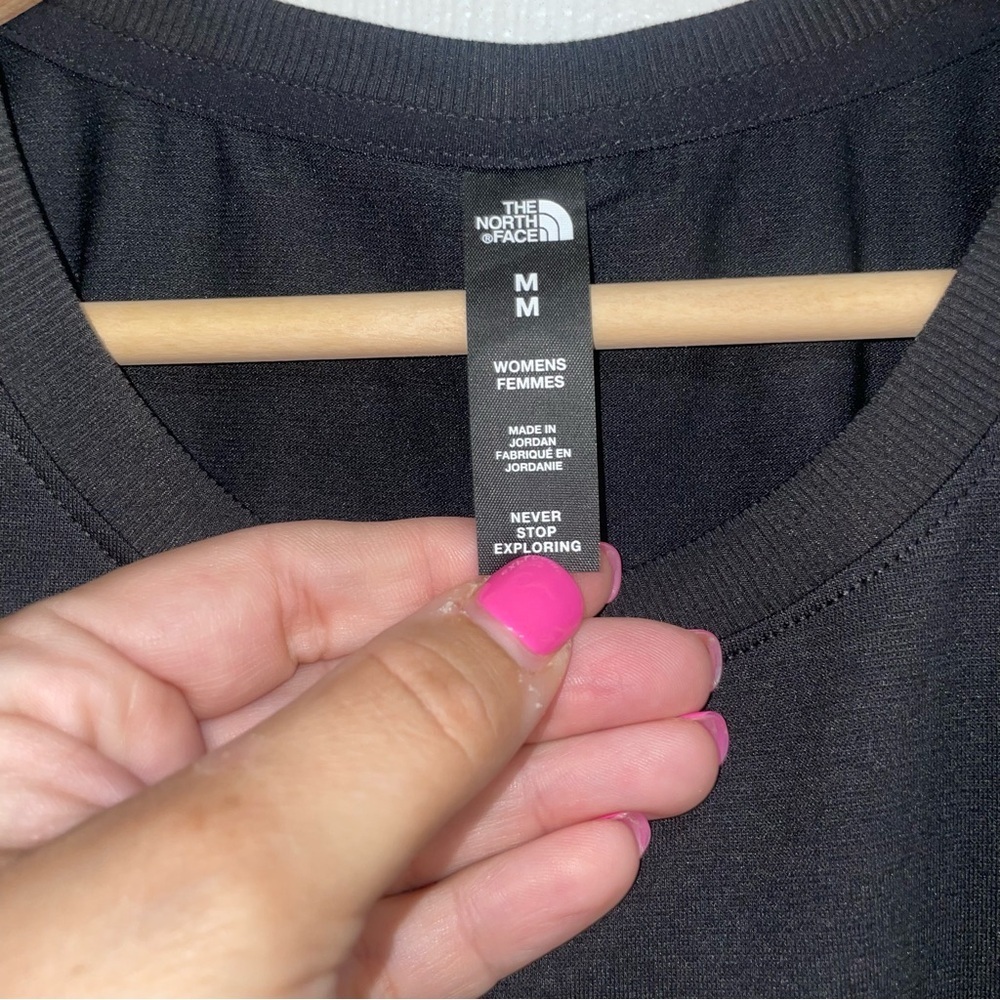 The North Face Black Dawndream Standard Tank Top Size Medium Flash Dry - Picture 5 of 6